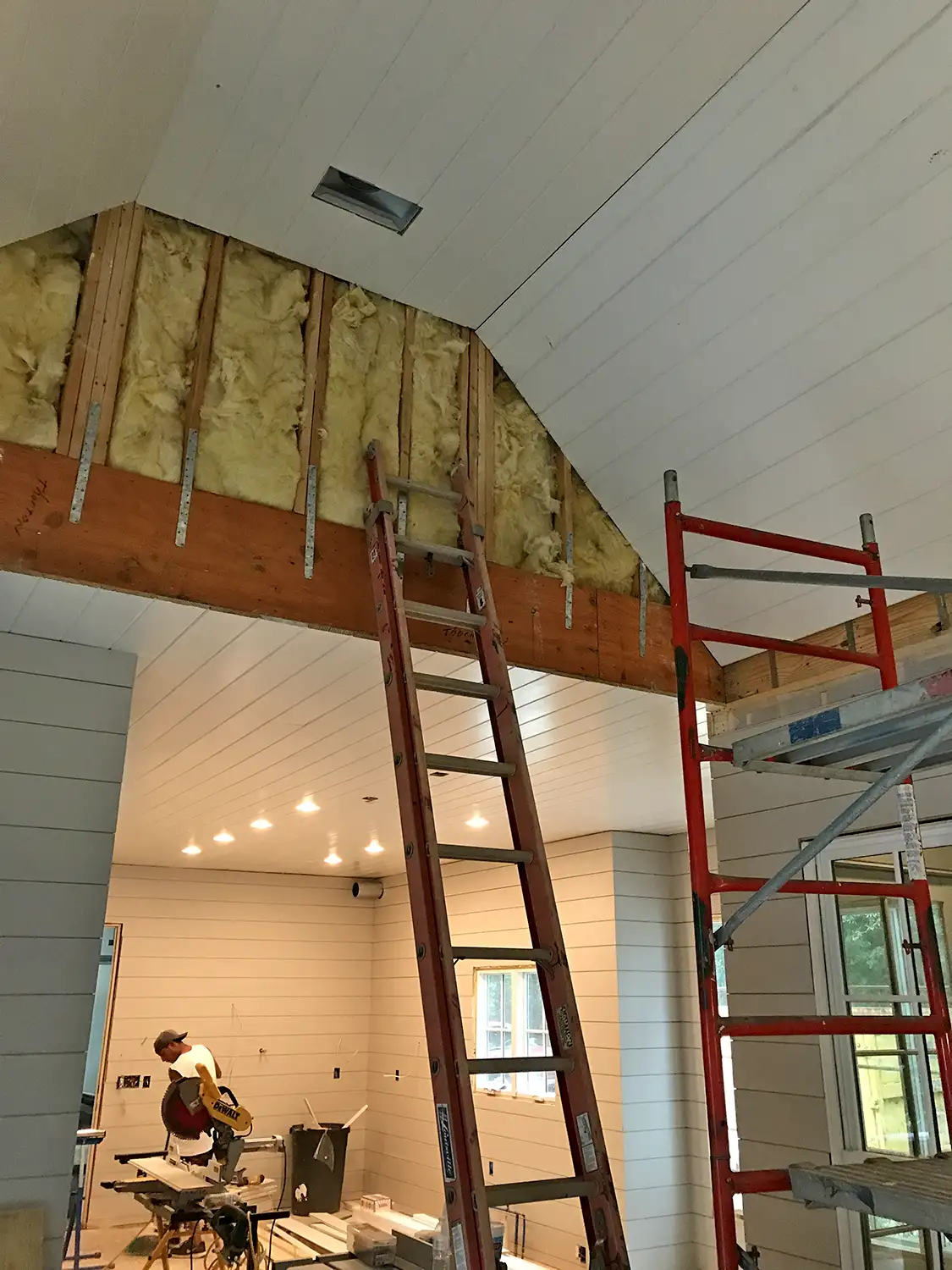 Luxury new home construction - Middle Field project progress photo 3 by McQuillen Custom Homes in Orange Beach, AL